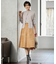 【洗える】KNIT BASIC ミドル カーディガン