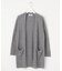 【洗える】KNIT BASIC ロング カーディガン