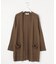 【洗える】KNIT BASIC ロング カーディガン