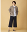 【洗える】アルガンシルク ワイドパンツ