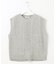 【洗える】アラン ニットベスト