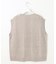 【洗える】アラン ニットベスト