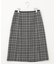 ミルドウールリバーチェック スカート