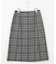 ミルドウールリバーチェック スカート