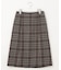 ミルドウールリバーチェック スカート