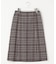 ミルドウールリバーチェック スカート