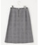 ミルドウールリバーチェック スカート