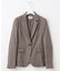 【セットアップ対応】ウールストレッチツイード テーラード ジャケット