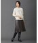 【洗える】CASHMERE BLEND ロゴ ニット