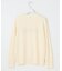【洗える】CASHMERE BLEND ロゴ ニット