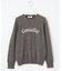 【洗える】CASHMERE BLEND ロゴ ニット