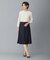 アクアレジェンドウールジャージー スカート