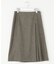 【セットアップ対応】ウールストレッチツイード スカート