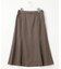 【洗える】フラノハンドウォッシュ マーメイド スカート