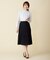 【洗える】ノルディスジョーゼット プリーツ スカート