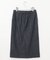 【洗える】 セルロースシャンブレー タイト ナロー スカート