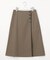 【洗える・吸水速乾・接触冷感】リネンツイル スカート