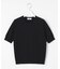 【洗える】 BASIC HI-COTTON クルーネック ニット
