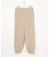 【洗える】セルロースリネンストレッチ ベイカー パンツ