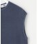 【洗える】コットンアセテート畦 ニットベスト