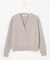 【洗える】 Co/Peライト Vネック ショート カーディガン