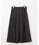 【洗える】 ジオメトリック ギャザー スカート