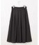 【洗える】 ジオメトリック ギャザー スカート