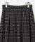 【洗える】 ジオメトリック ギャザー スカート
