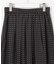 【洗える】 ジオメトリック ギャザー スカート