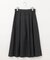 【洗える】 ジオメトリック ギャザー スカート