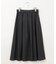 【洗える】 ジオメトリック ギャザー スカート