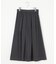 【洗える】 ジオメトリック ギャザー スカート