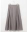 【WEB限定カラーあり・洗える】 ブライトスパンボイル スカート
