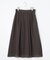 【WEB限定カラーあり・洗える】 ブライトスパンボイル スカート
