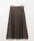 【WEB限定カラーあり・洗える】 ブライトスパンボイル スカート
