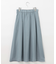 【WEB限定カラーあり・洗える】 ブライトスパンボイル スカート
