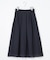【WEB限定カラーあり・洗える】 ブライトスパンボイル スカート
