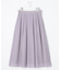 【WEB限定カラーあり・洗える】 ブライトスパンボイル スカート