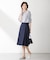 【洗える】FLAXASAオックス スカート