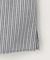 【洗える】BEZ空羽ストライプ クルーネック ブラウス