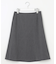 T/Rアルガンシルク フレア スカート