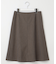 T/Rアルガンシルク フレア スカート