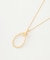 ドロップ カーブ ネックレス