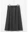 T/W 杢 ライトツイード フレアー スカート