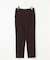 【WEB限定カラーあり・洗える】T/Rアルガンシルク テーパード パンツ