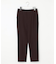 【WEB限定カラーあり・洗える】T/Rアルガンシルク テーパード パンツ