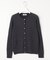 【洗える】KNIT BASIC クルーネック カーディガン