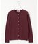 【洗える】KNIT BASIC クルーネック カーディガン