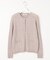【洗える】KNIT BASIC クルーネック カーディガン