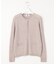 【洗える】KNIT BASIC クルーネック カーディガン